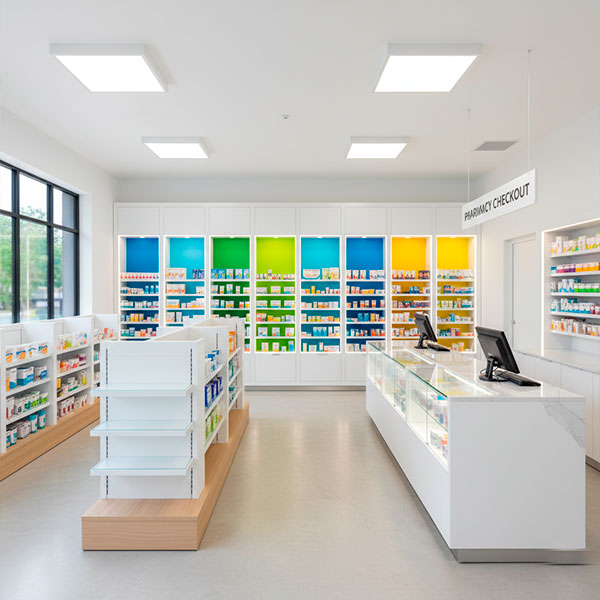 Góndolas Modulares para Parafarmacia